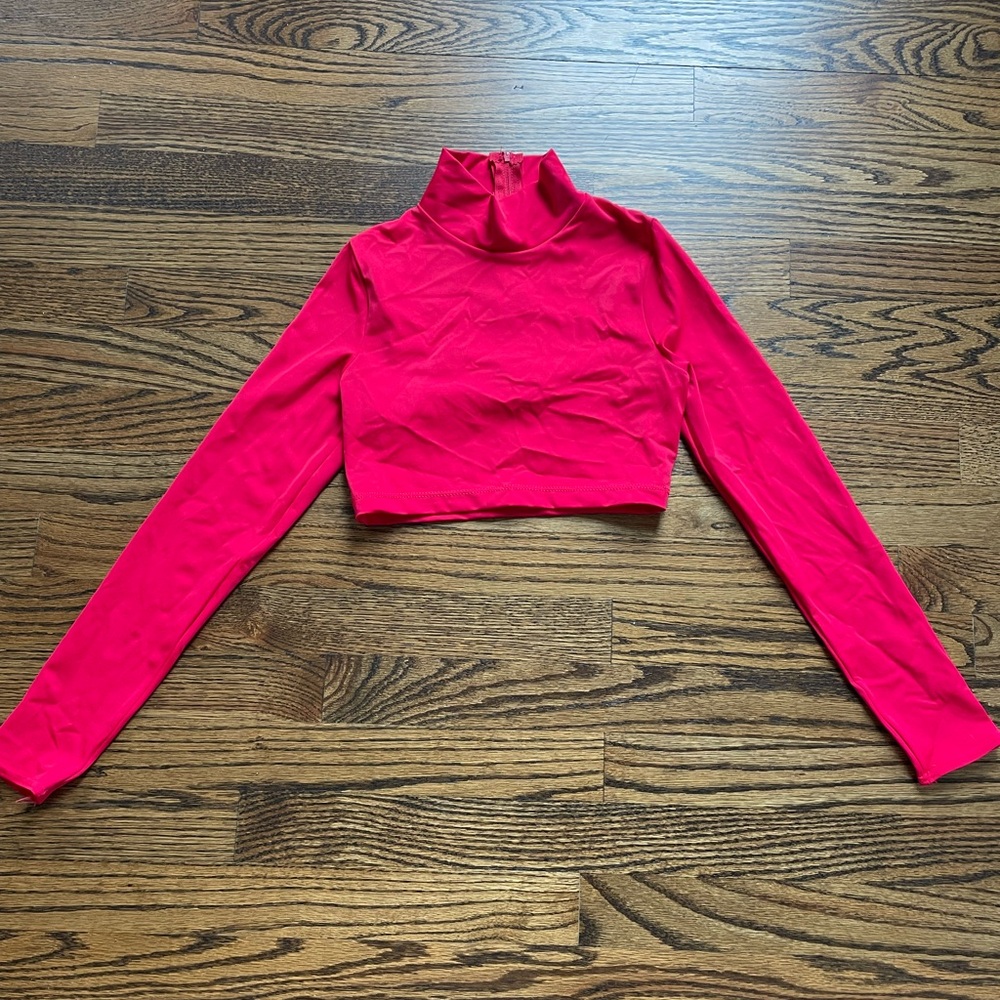 Red Balera athletic dance top